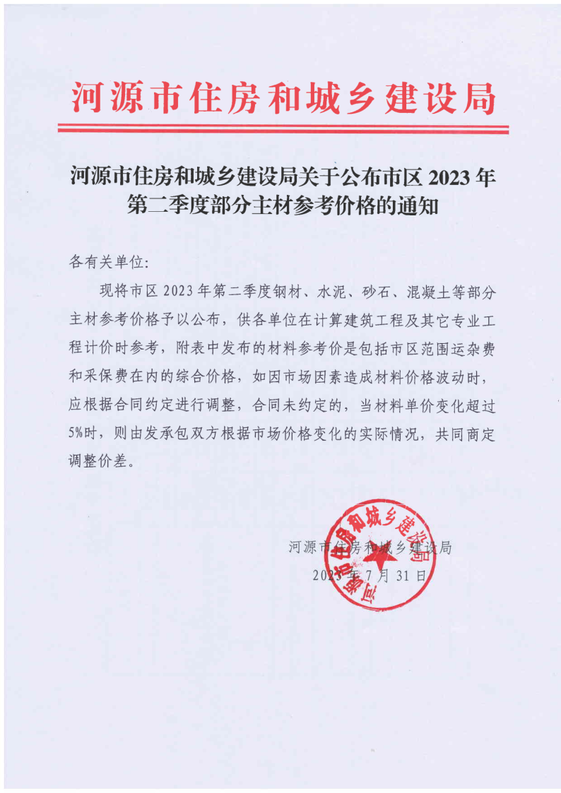 幸运飞艇(中国)开奖记录查询站
住房和城乡建设局关于公布市区2023年第二季度部分主材参考价格的通知_1.png