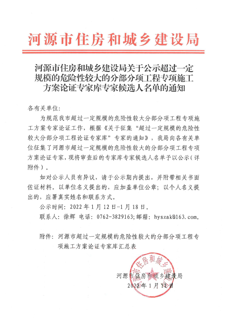 幸运飞艇(中国)开奖记录查询站
住房和城乡建设局关于公示超过一定规模的危险性较大的分部分项工程专项施工方案论证专家库专家候选人名单的通知_1.png